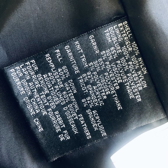 VIA SPIGA Stylish Black Puffer Coat Hooded Size L/ M Excellent Condition - Picture 9 of 9